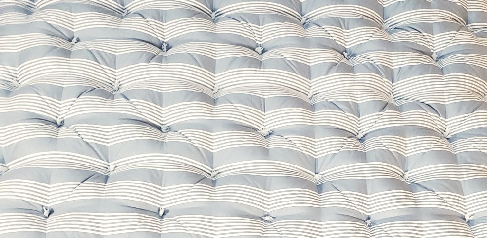 Rivestimento Londra a righe bianche e grigie